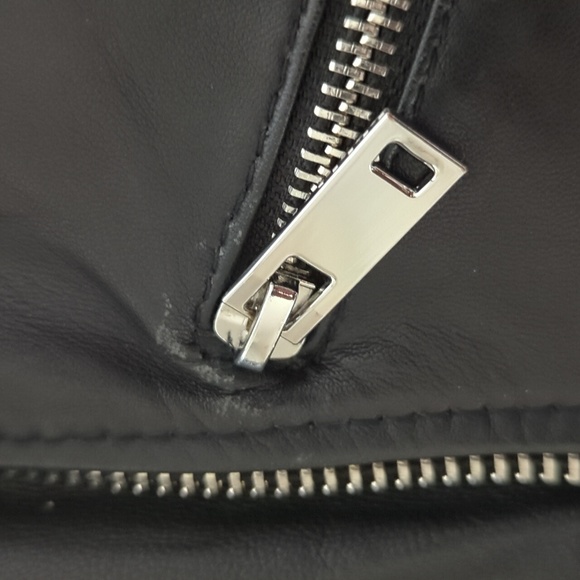 Zara leather jacket size S - Picture 9 of 9